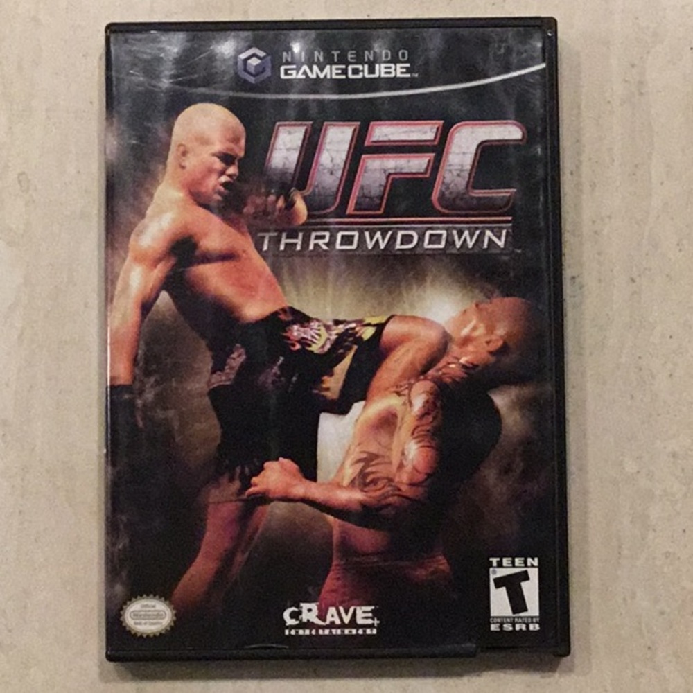 UFC Throwdown Nintendo GameCube Game CIB Tested Working
